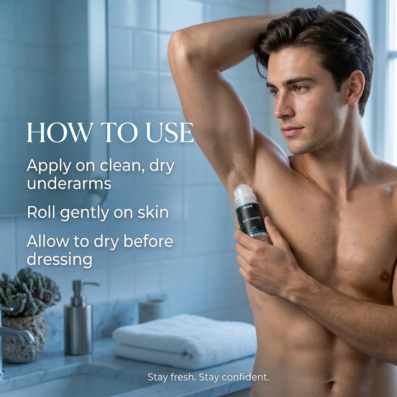 Unisex Roll-On Deodorant – Long-Lasting Freshness & Travel-Friendly - Detailed Feature View 4