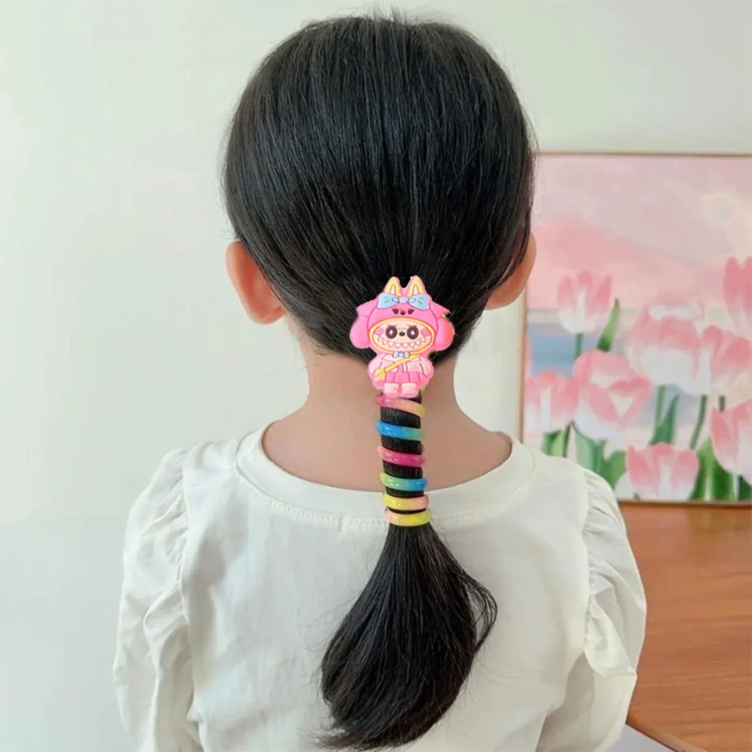 Spiral Hair Braiding Clips for Kids – Colorful Cartoon Designs - Detailed Feature View 3