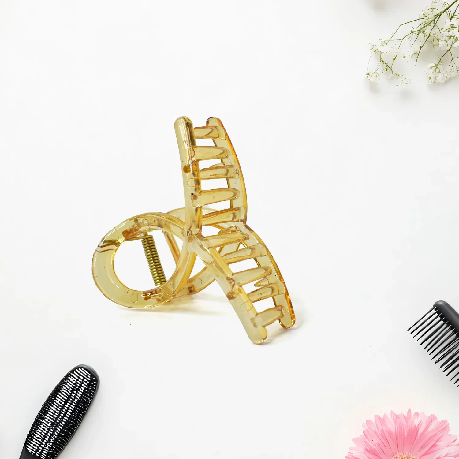 Matte Plastic Hair Clamp – Durable Firm Grip for All Hair Types - Detailed Feature View 6