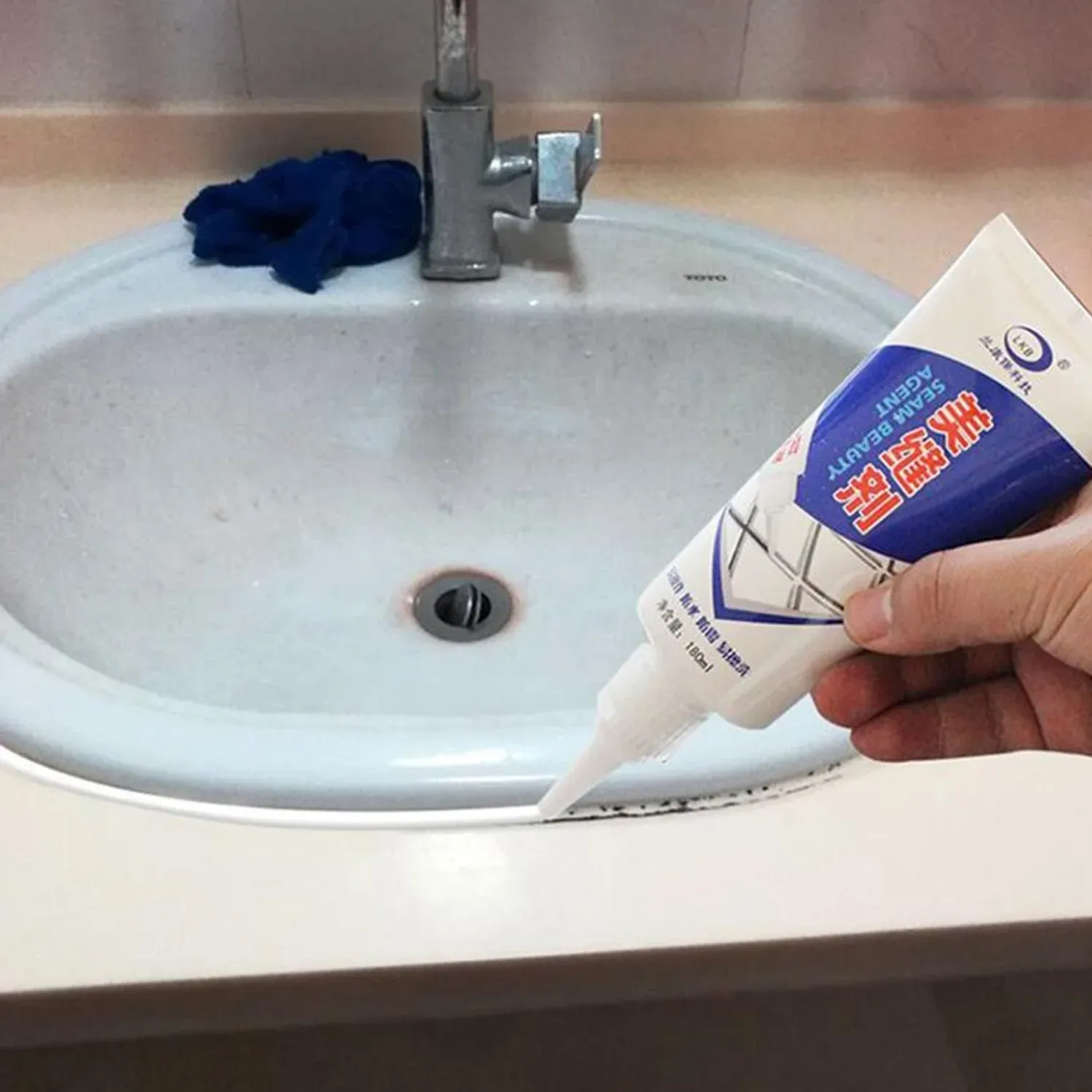 Waterproof Tile Gap Filler – Grout & Crack Sealant | VoltDesk - Detailed Feature View 2