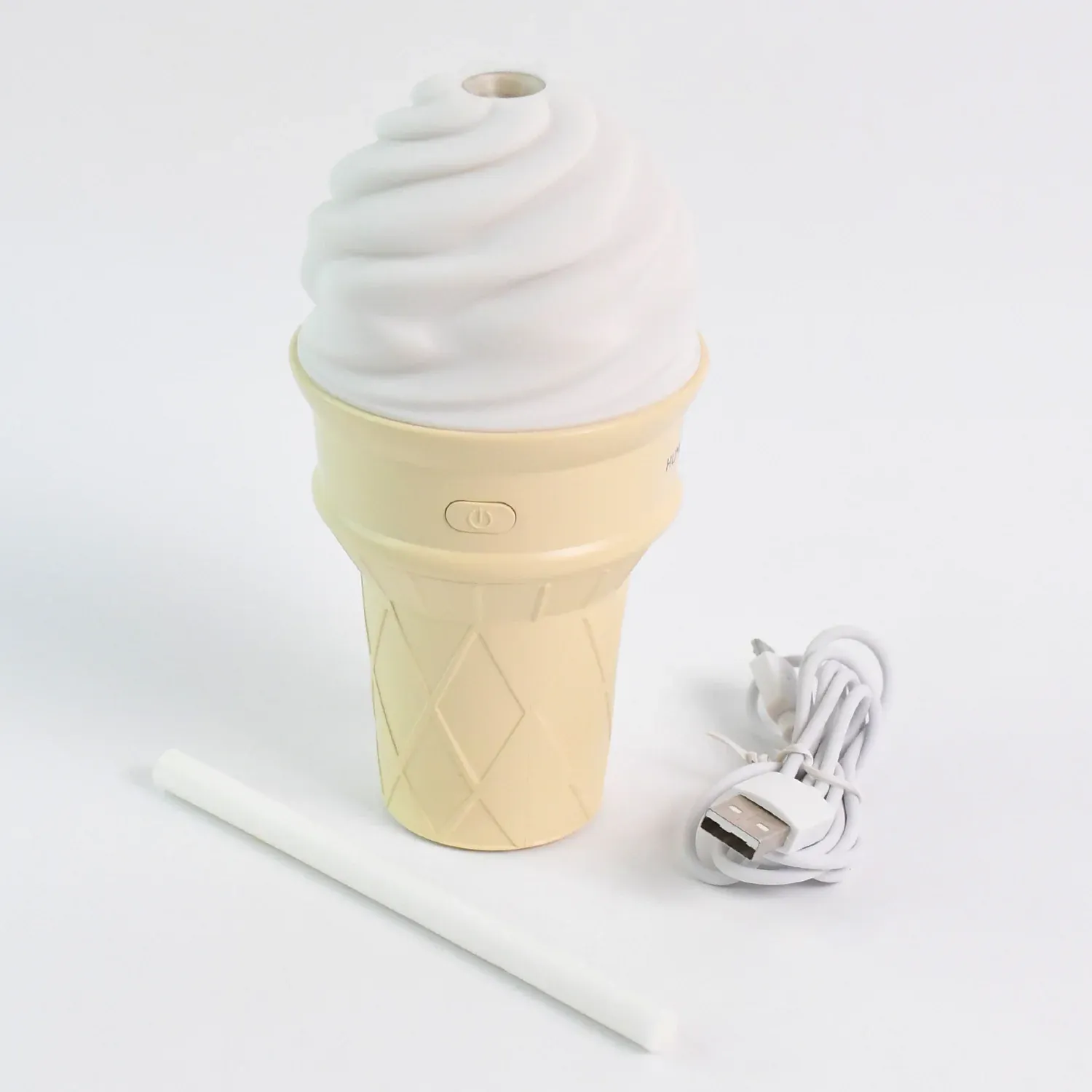 Ice Cream Cone Humidifier – Portable Air Freshener with LED - Detailed Feature View 4