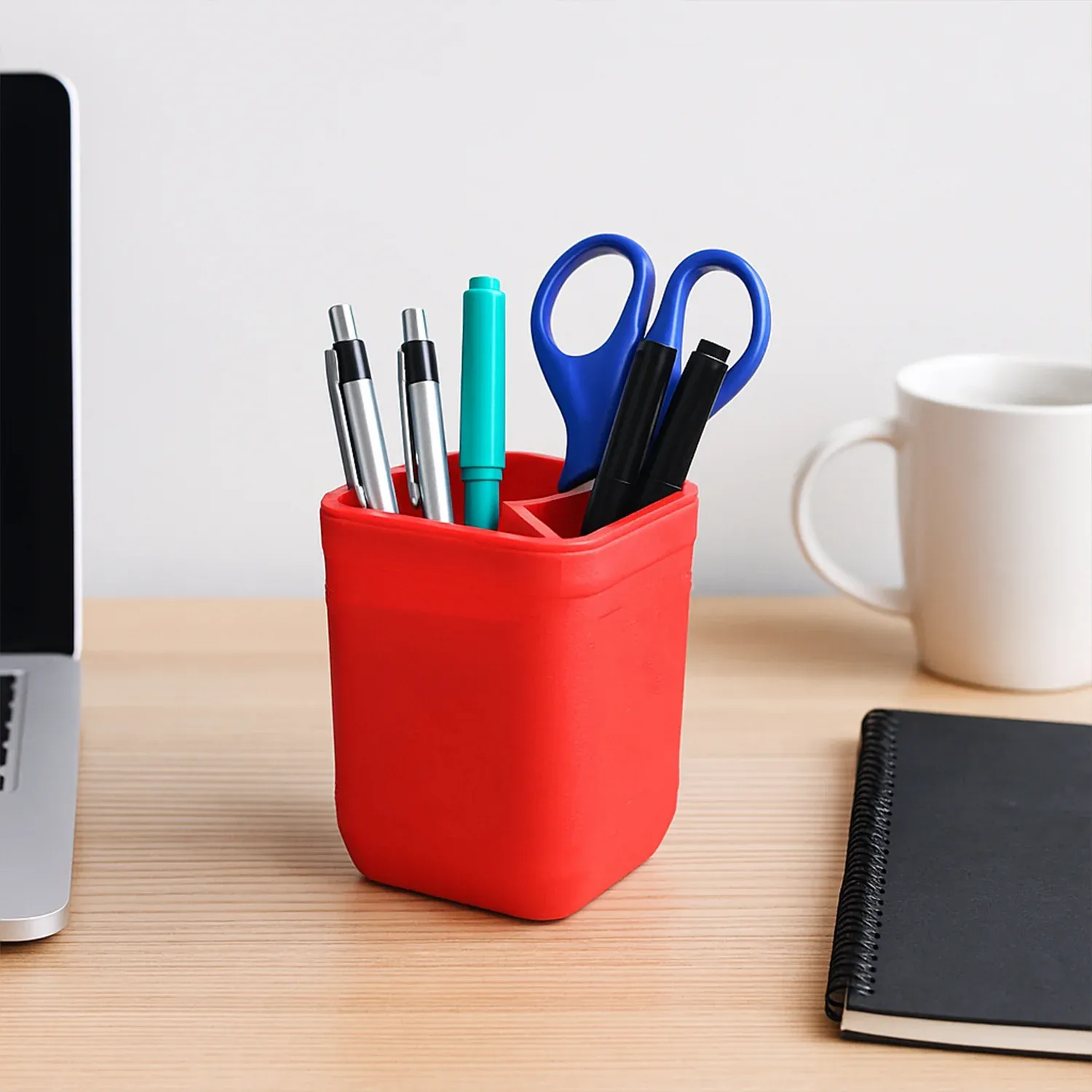 OfficeMate Pen Stand – Space-Saving Desk Organizer for Stationery - Detailed Feature View 5