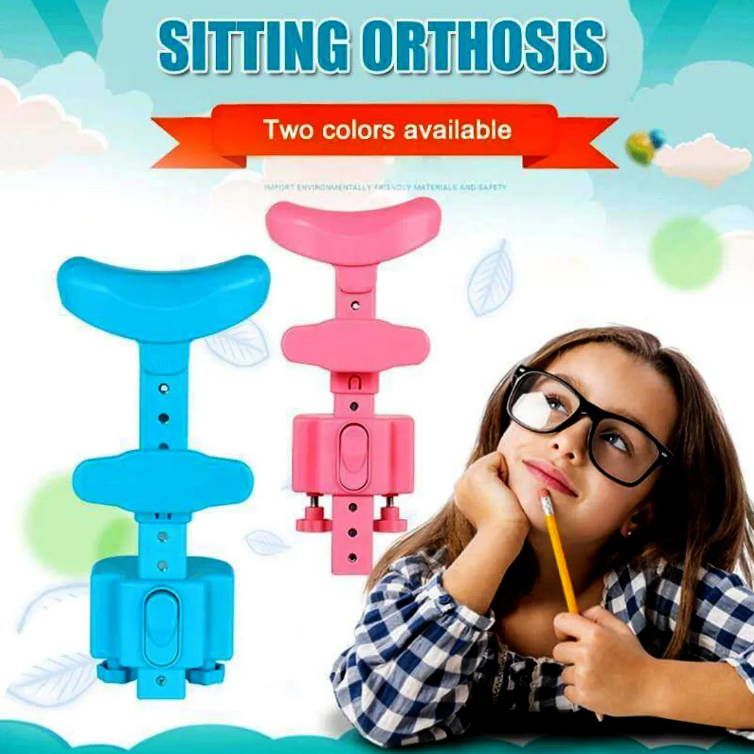 Kids Posture Corrector – Adjustable Support for Reading & Writing | CookAura - Detailed Feature View 9