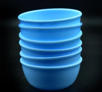 Unbreakable Plastic Bowls – Microwave Safe Set of 6