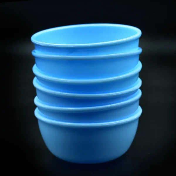 Unbreakable Plastic Bowls – Microwave Safe Set of 6