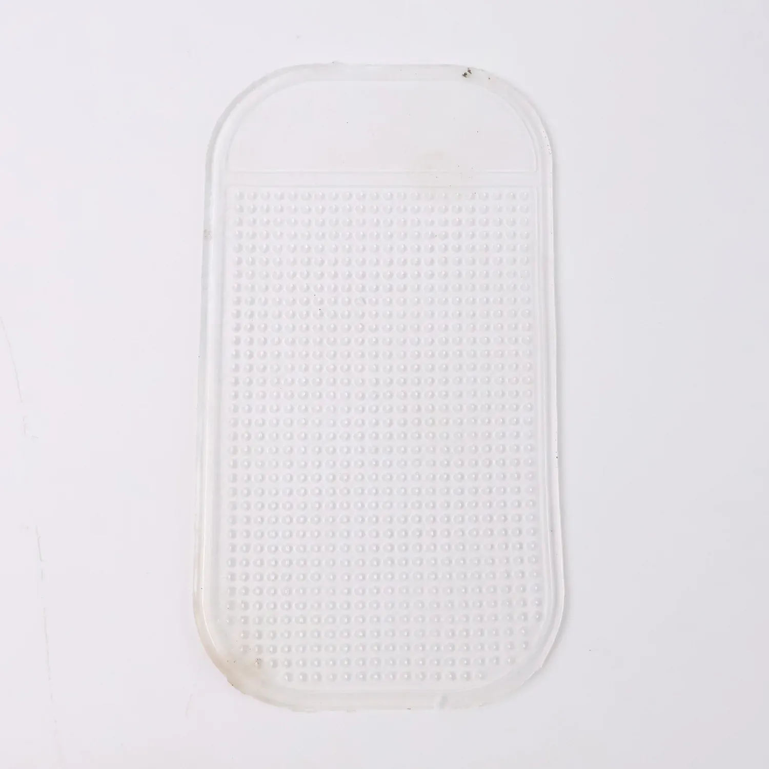 Transparent Non-Slip Silicone Dashboard Mat - Large Size Grip - Detailed Feature View 4