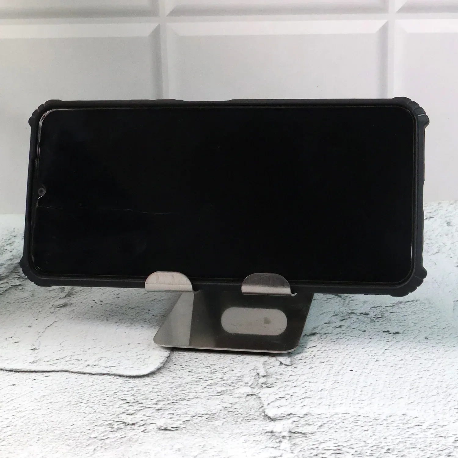 Mobile & Tablet Stand Holder – Universal Stainless Steel | - Detailed Feature View 9