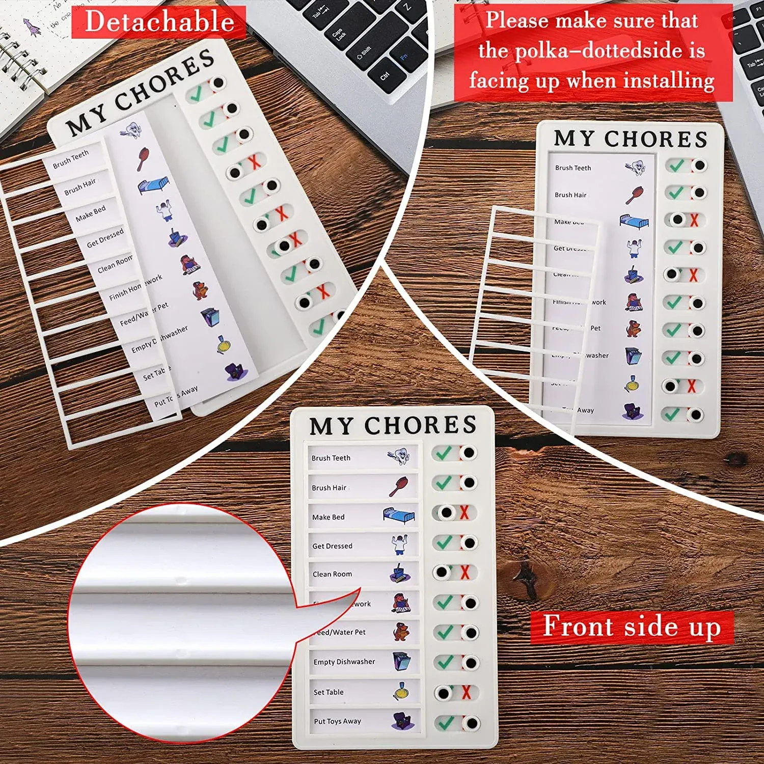 Chores Note Board – Daily Task Planner & Reminder | Foloria - Detailed Feature View 3