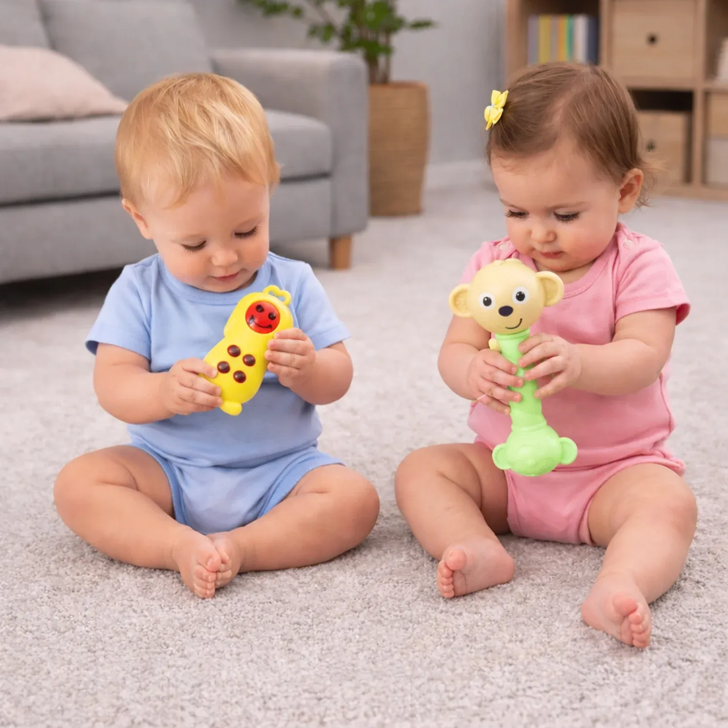 Baby Rattles Set – Safe Sensory Toys for Infants | Aditi - Detailed Feature View 3