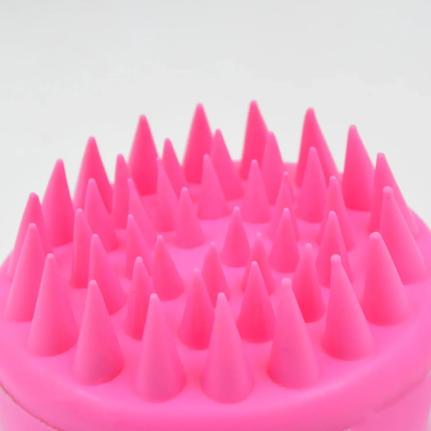 Scalp Massager Comb – Soft Silicone Brush for Hair Health | Velvet Wellness - Detailed Feature View 3