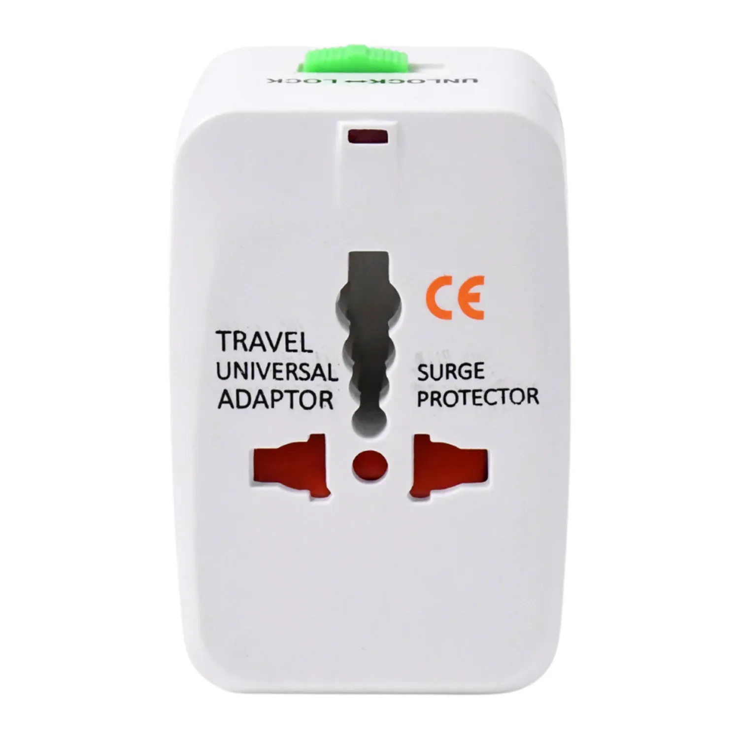 Universal Travel Adapter – Compact Surge Protection for 150+ Countries - Detailed Feature View 2