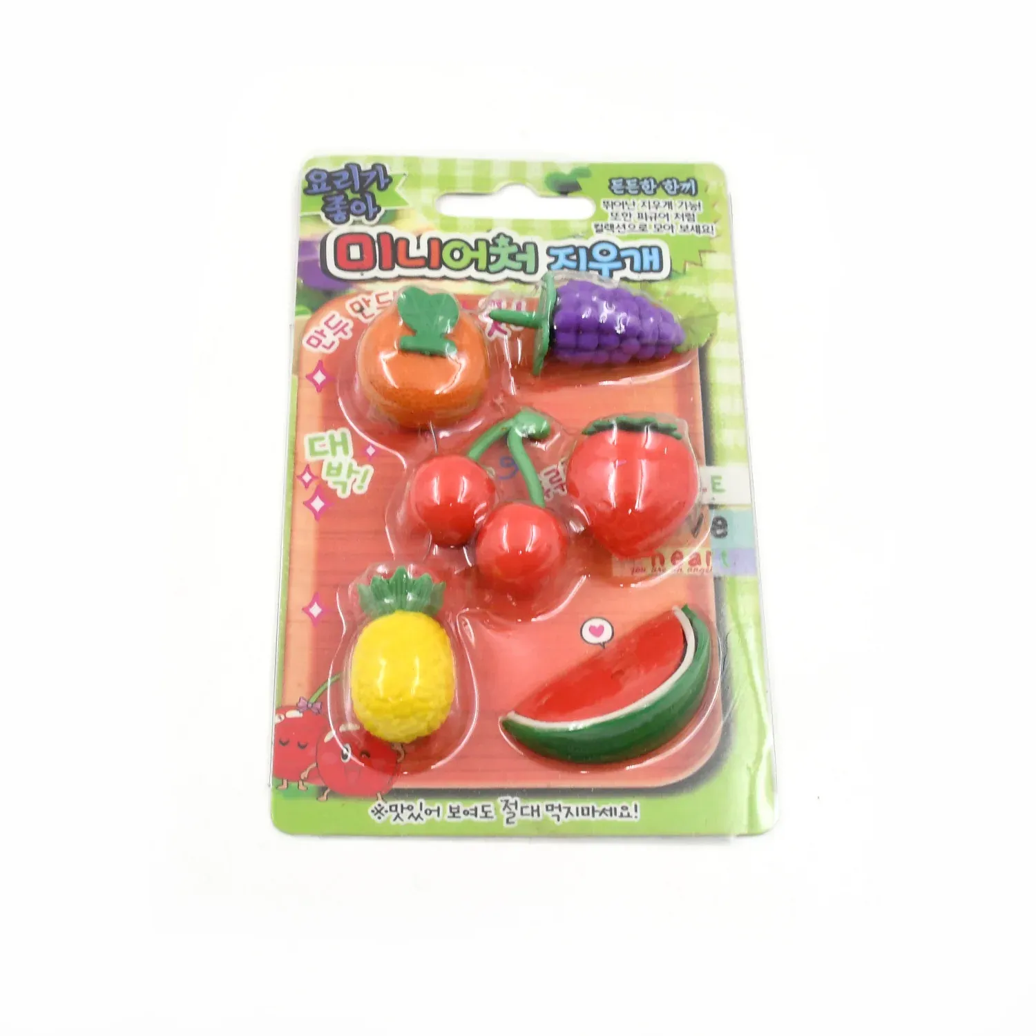 Kids Erasers Set – Colorful 3D Designs | Writezo - Detailed Feature View 5