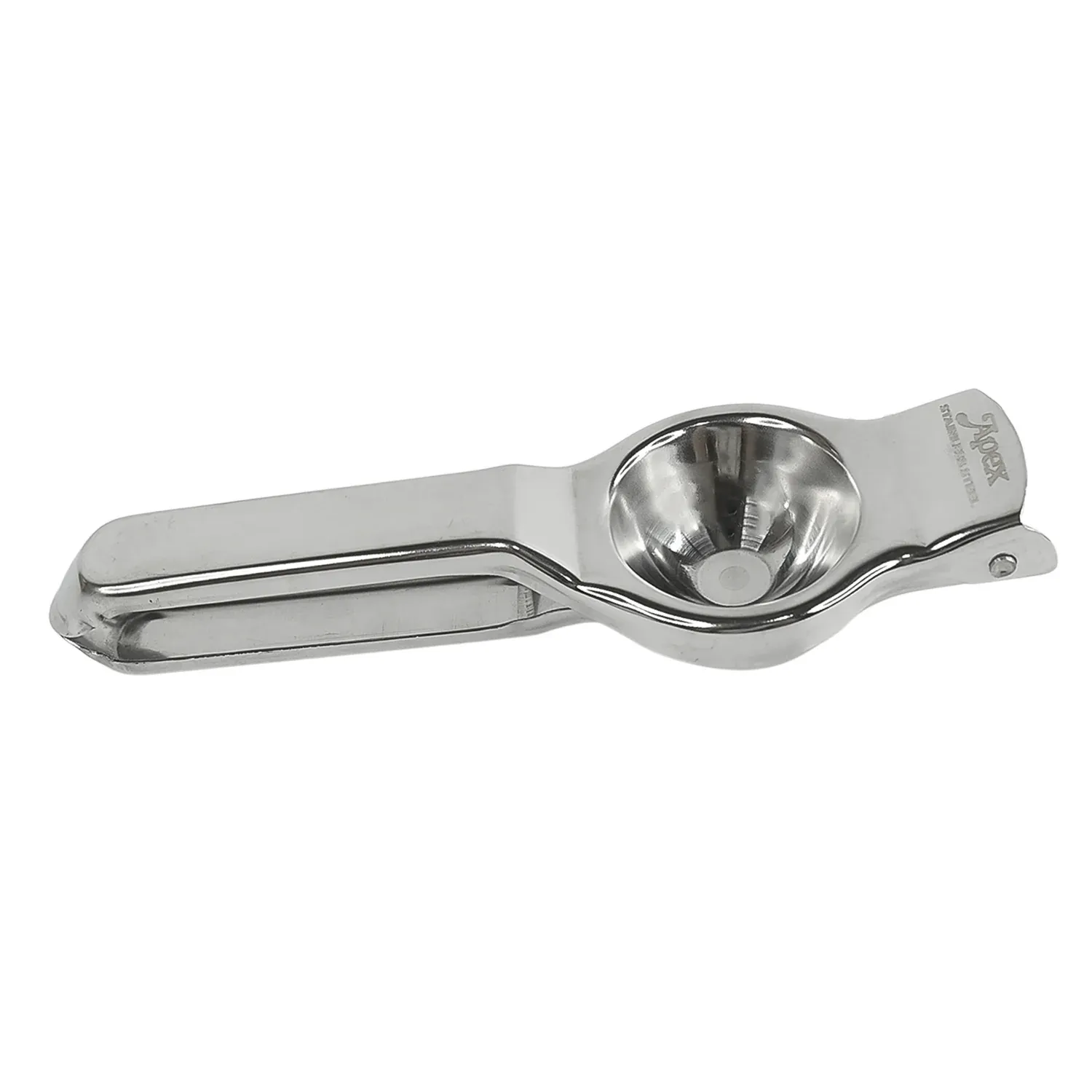 Stainless Steel Lemon Press – Heavy Duty Juicer with Ergonomic Handle - Detailed Feature View 4