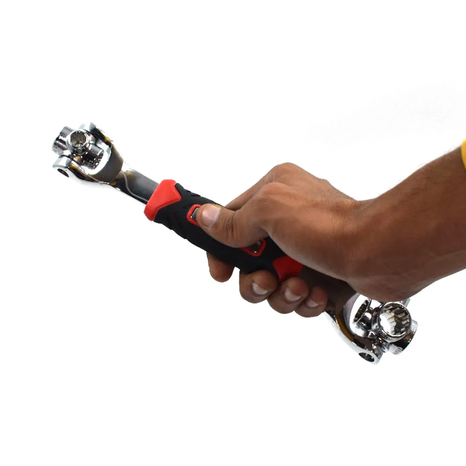 Multi-Tool Wrench – 48-in-1 Swivel Head Spanner | Velvet Wipe - Detailed Feature View 3