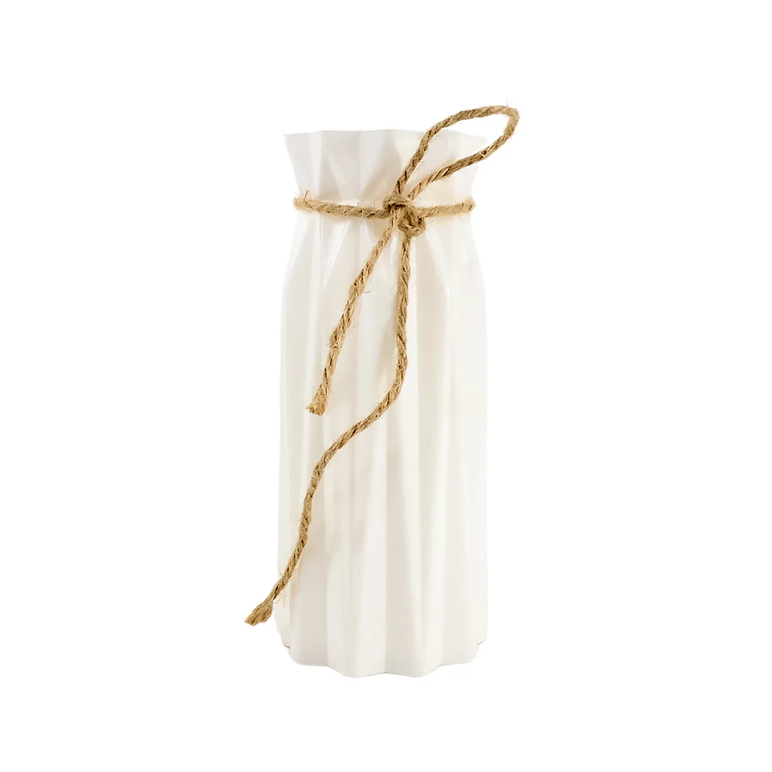 Plastic Flower Vase – Elegant Design for Home & Gift - Detailed Feature View 4