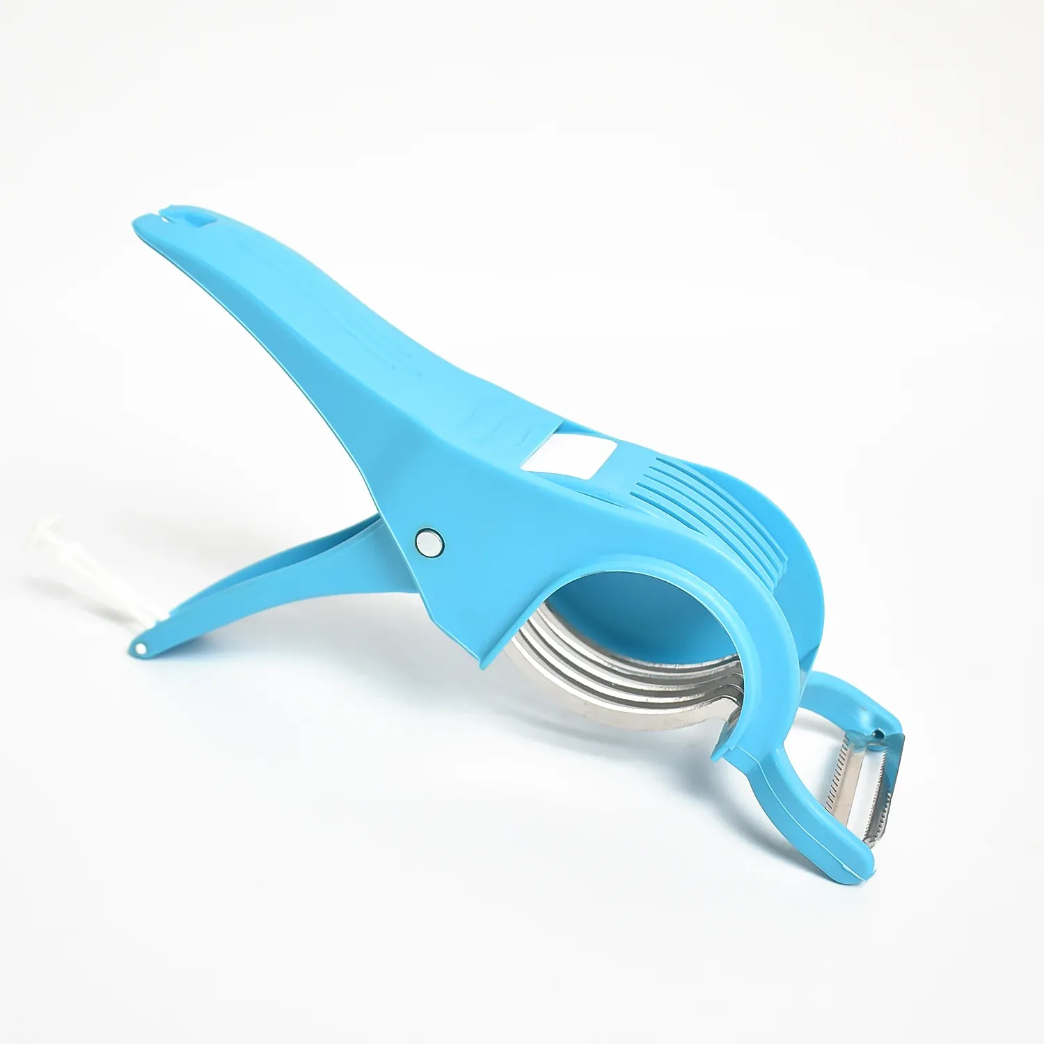 Vegetable Cutter – 2-in-1 Multi Slicer with 5 Blades & Peeler | ChefAura - Detailed Feature View 4