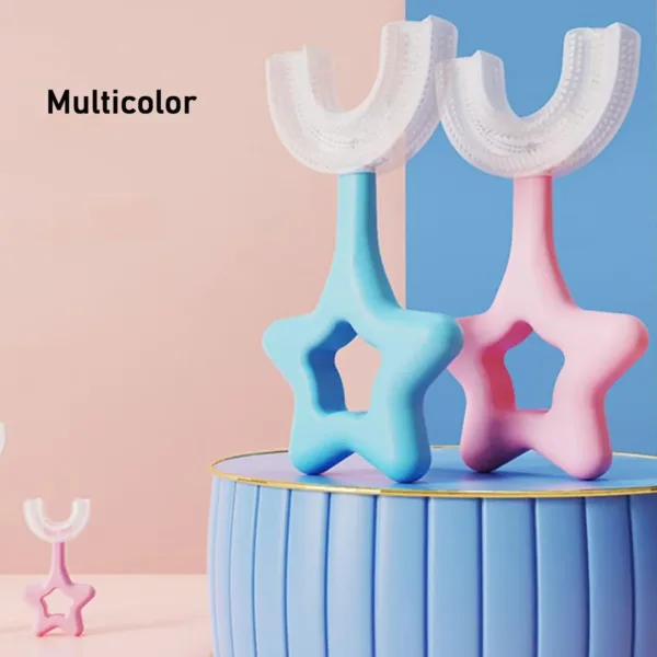 Kids U-Shape Toothbrush – Soft Silicone for Gentle Brushing | MintGuard