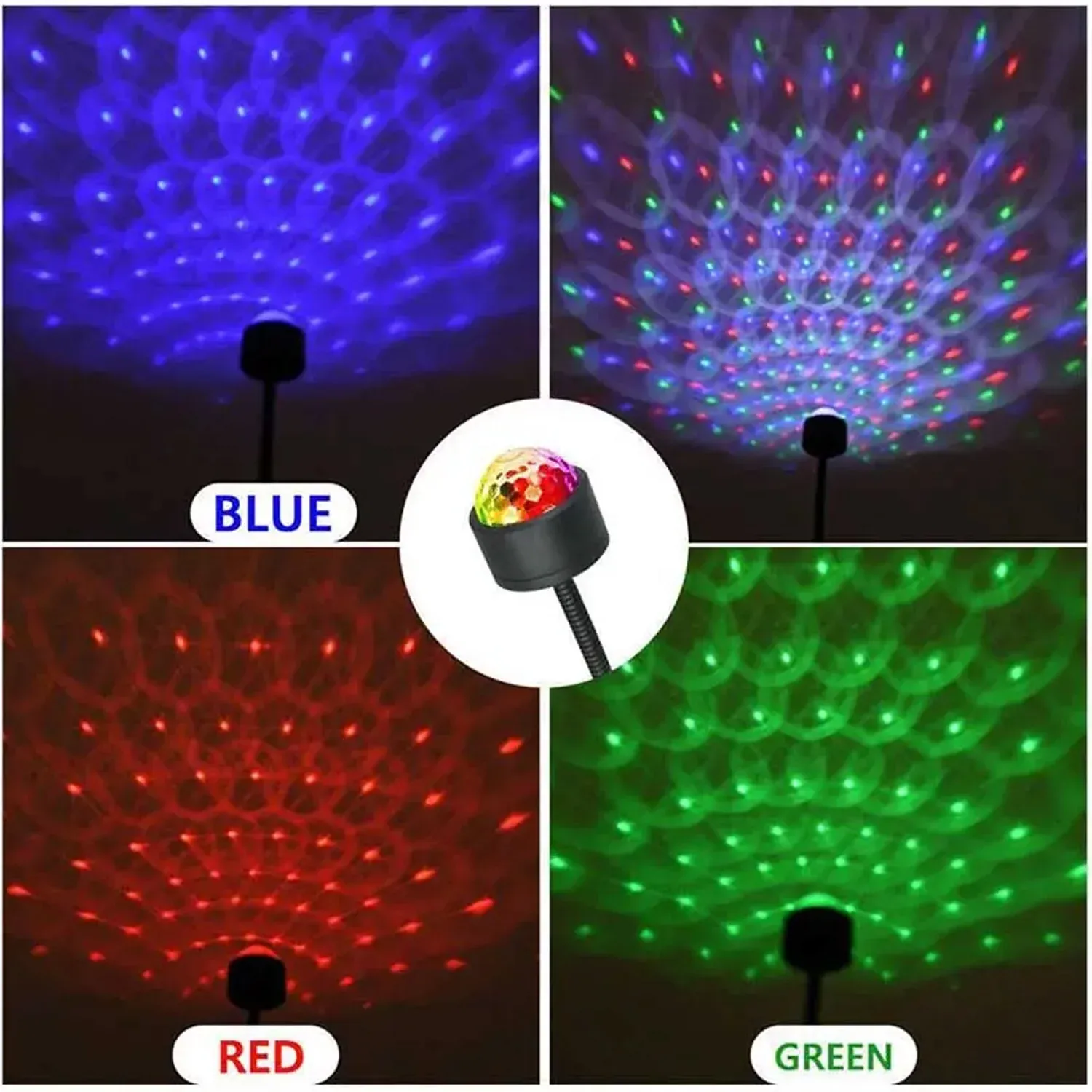 USB Star Projector – Dual Mode Disco Light for Car & Home | Styleva - Detailed Feature View 5