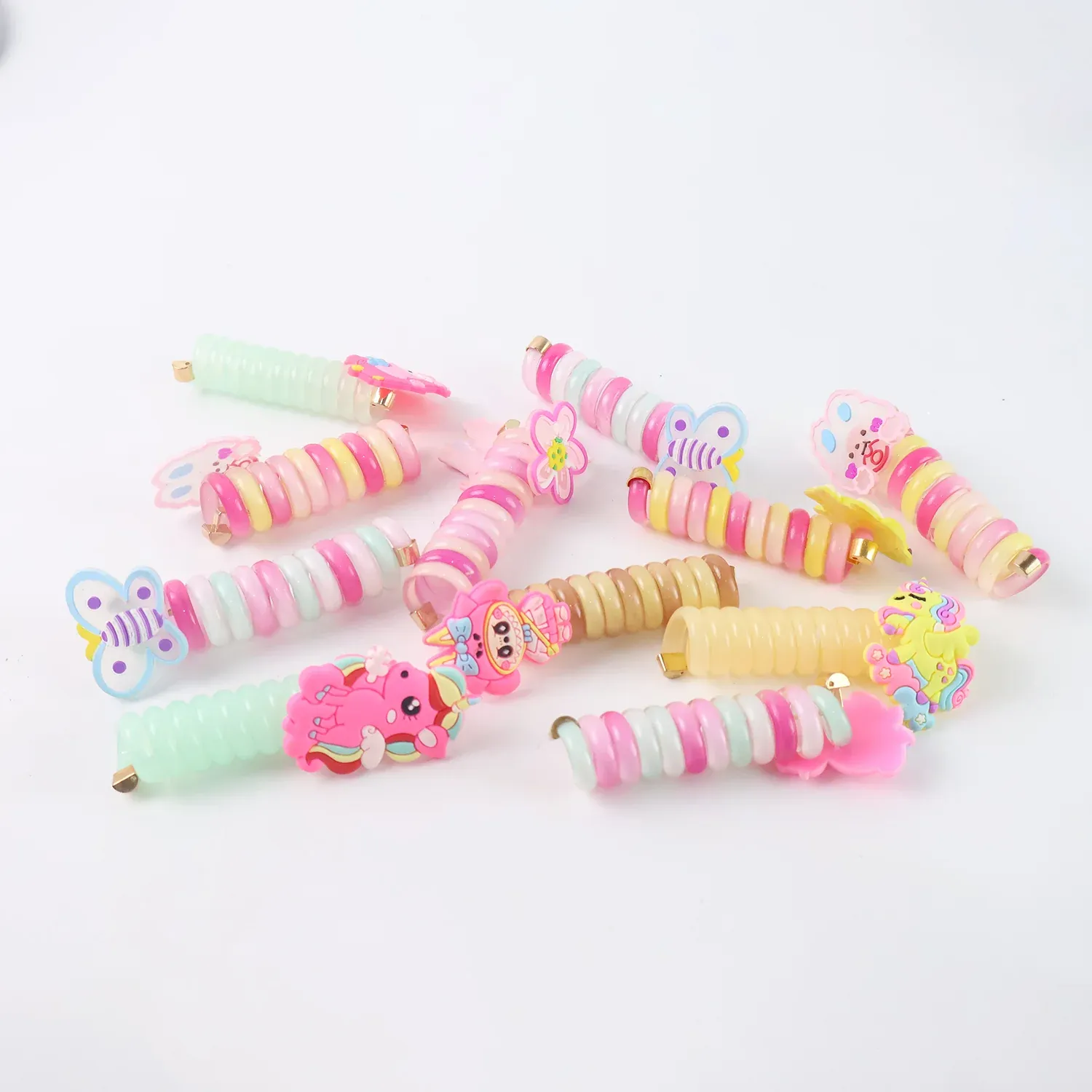 Spiral Hair Braiding Clips for Kids – Colorful Cartoon Designs - Detailed Feature View 4