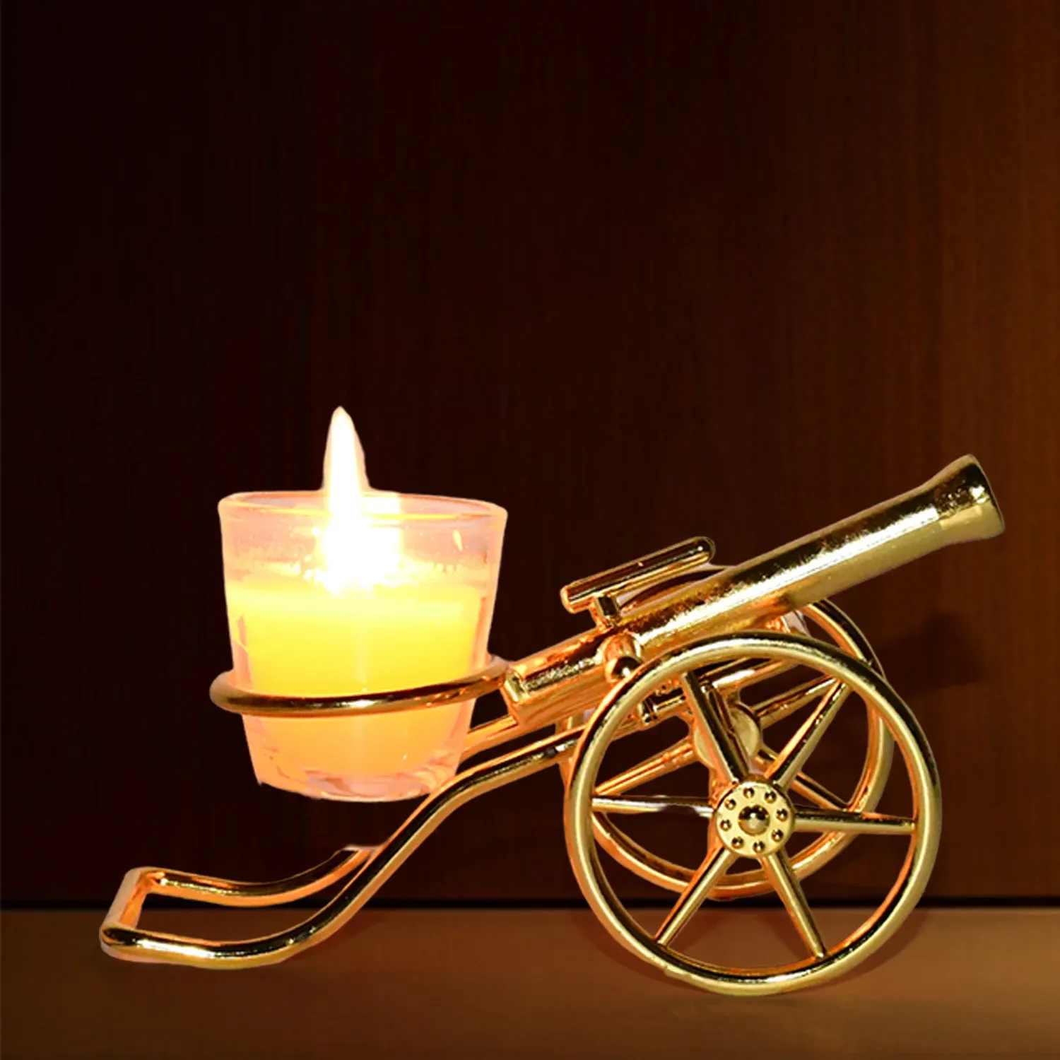 Tealight Candle Holder – Decorative Diwali Candle Stand - Detailed Feature View 2