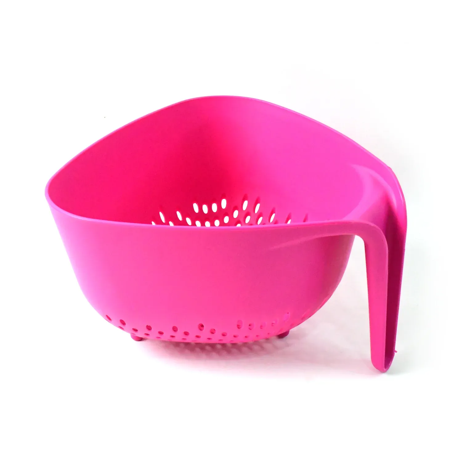 Triangular Kitchen Colander – Ergonomic Handle & Quick Drainage - Detailed Feature View 4