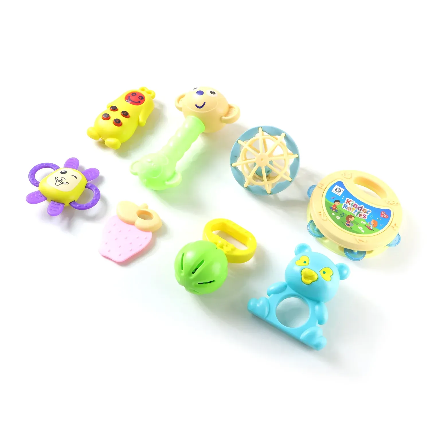 Baby Rattles Set – Safe Sensory Toys for Infants | Aditi - Detailed Feature View 4