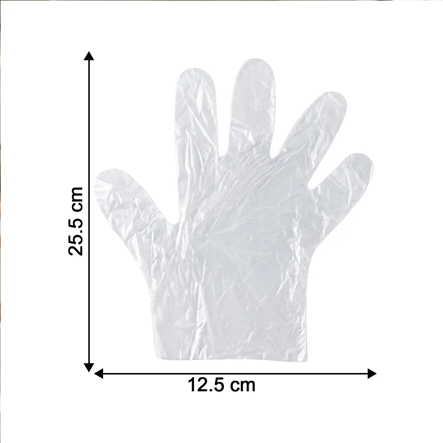 Disposable Plastic Gloves – Hygienic & Convenient for Food & Cleaning - Detailed Feature View 5