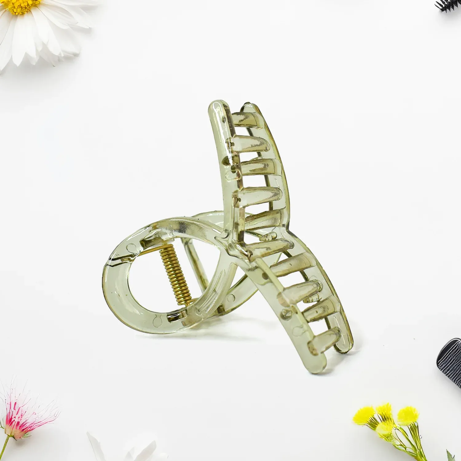 Matte Plastic Hair Clamp – Durable Firm Grip for All Hair Types - Detailed Feature View 8