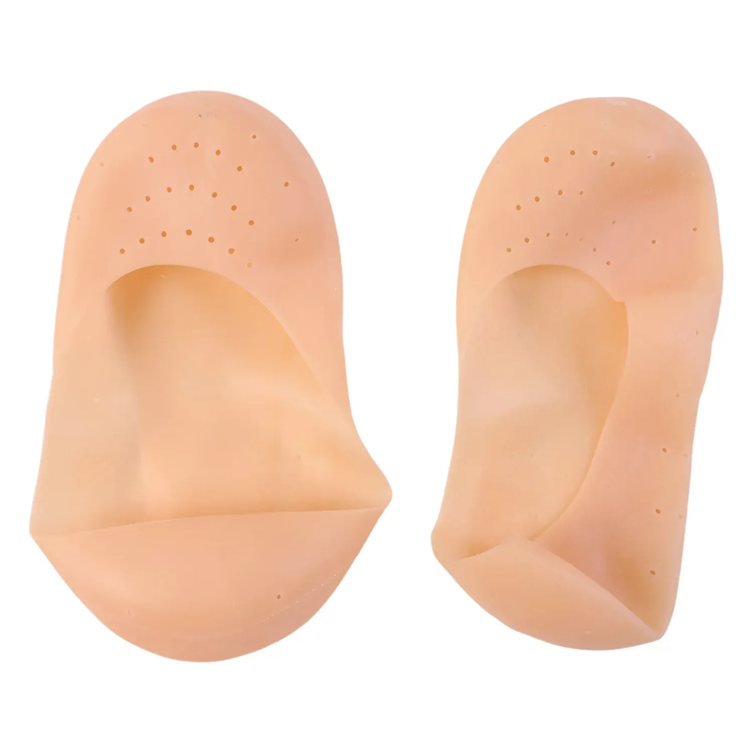 Silicone Heel Protector Socks – Soft Gel Relief for Cracked Heels - Detailed Feature View 6
