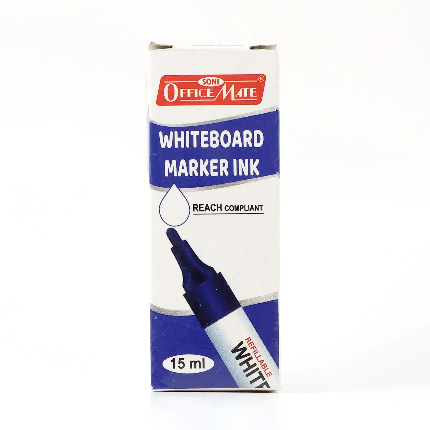 Whiteboard Marker Ink Blue – Smooth 15 ml Refill Bottle - Detailed Feature View 4