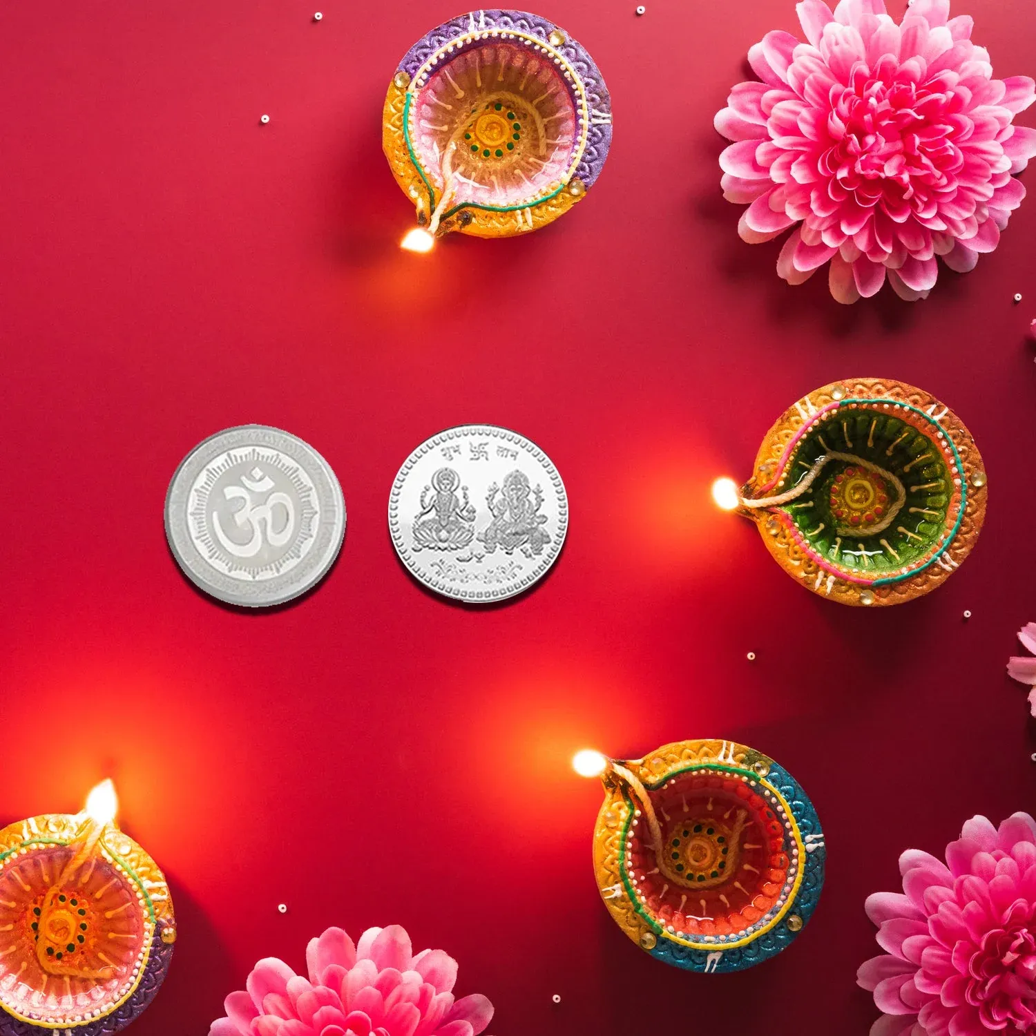 Premium Goddess Lakshmi Pooja Coin – Symbol of Wealth & Blessings - Buy Online at Alikart