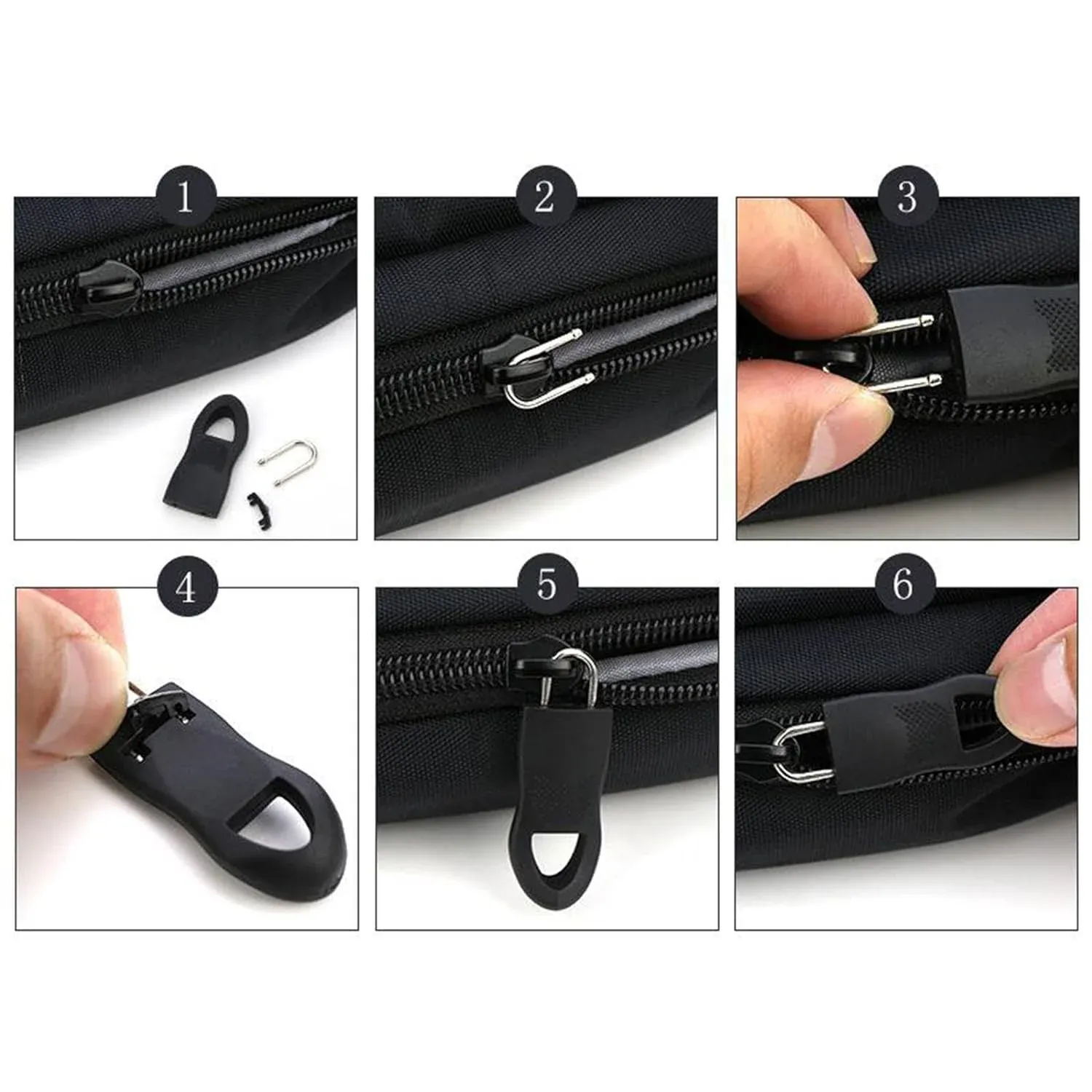 Premium Zipper Pull Tab – Universal Cord Extension Zip Fixer | FERVENT - Buy Online at Alikart