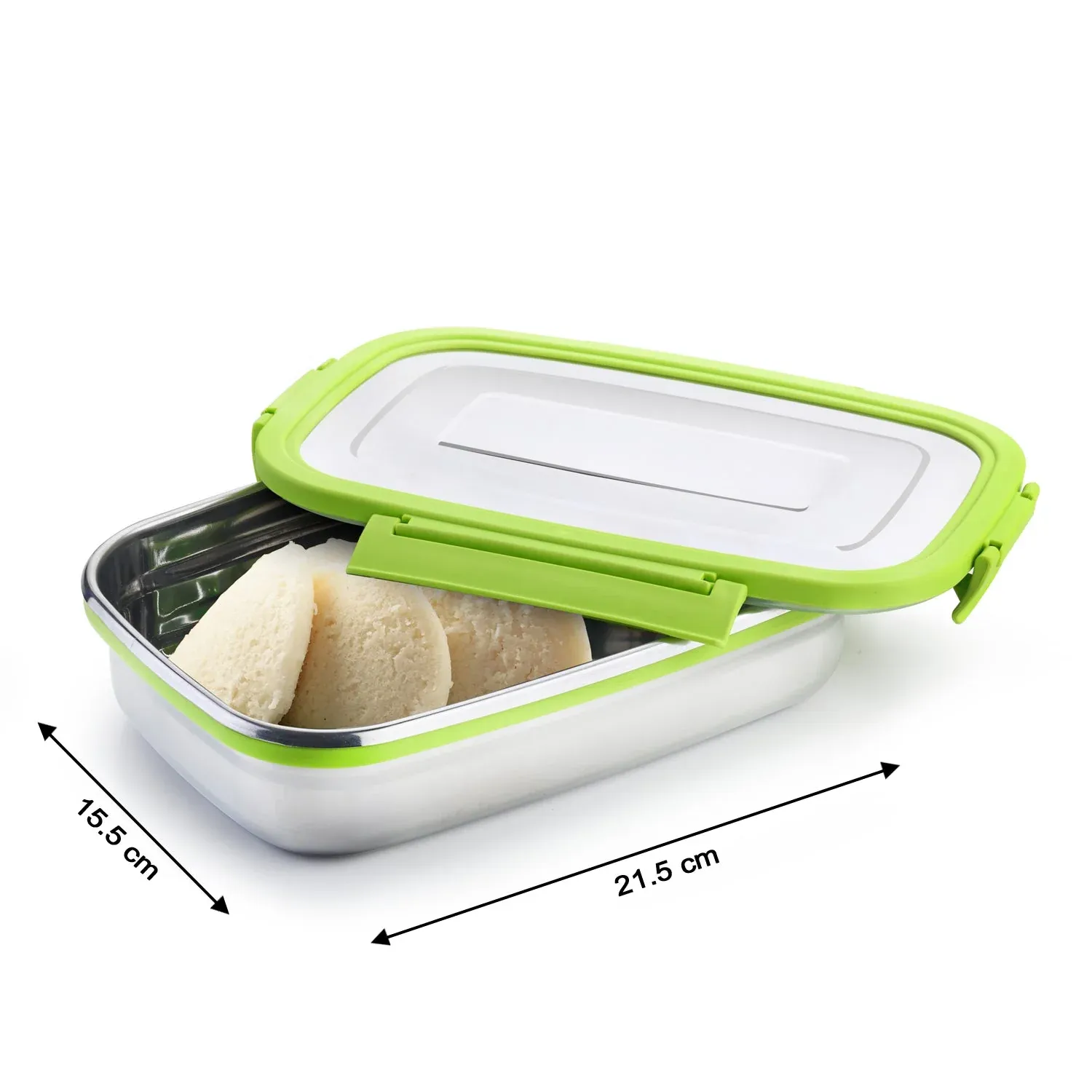 Stainless Steel Lunch Pack – Leak-Proof & Durable | Ganesh - Detailed Feature View 8