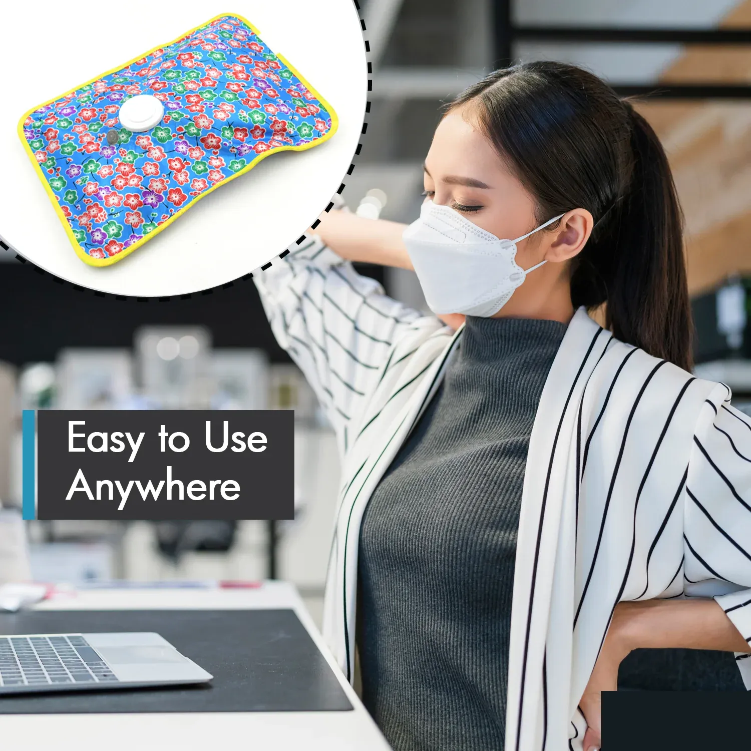 Electric Hot Water Bag – Pain Relief & Warmth | Velvet Wellness - Detailed Feature View 6