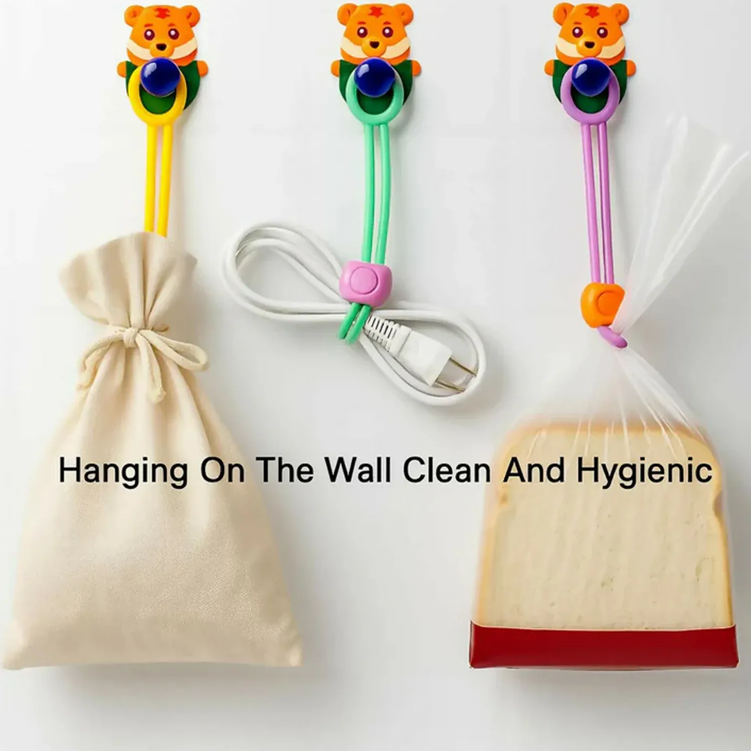 Silicone Food Bag Clips – Reusable Sealing Lock 3 Pack - Detailed Feature View 5
