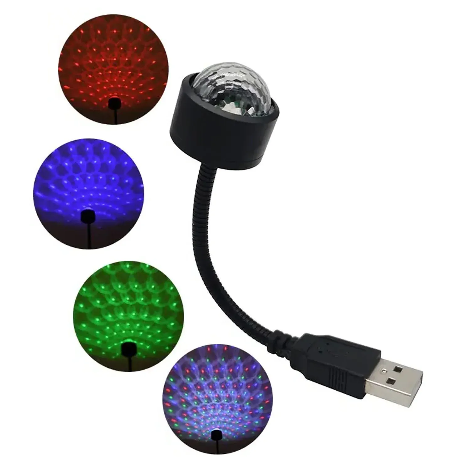 Premium USB Star Projector – Dual Mode Disco Light for Car & Home | Styleva - Buy Online at Alikart