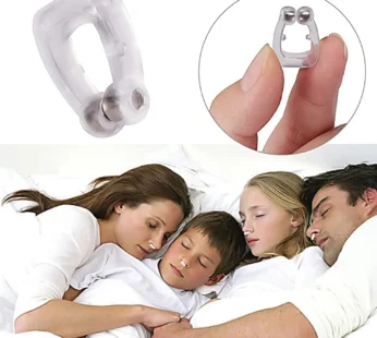 Anti-Snore Nose Clip – Silicone for Comfortable Sleep | AuriGlam