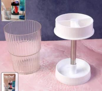 Rotating Toothbrush Holder Stand – Space-Saving Bathroom Organizer