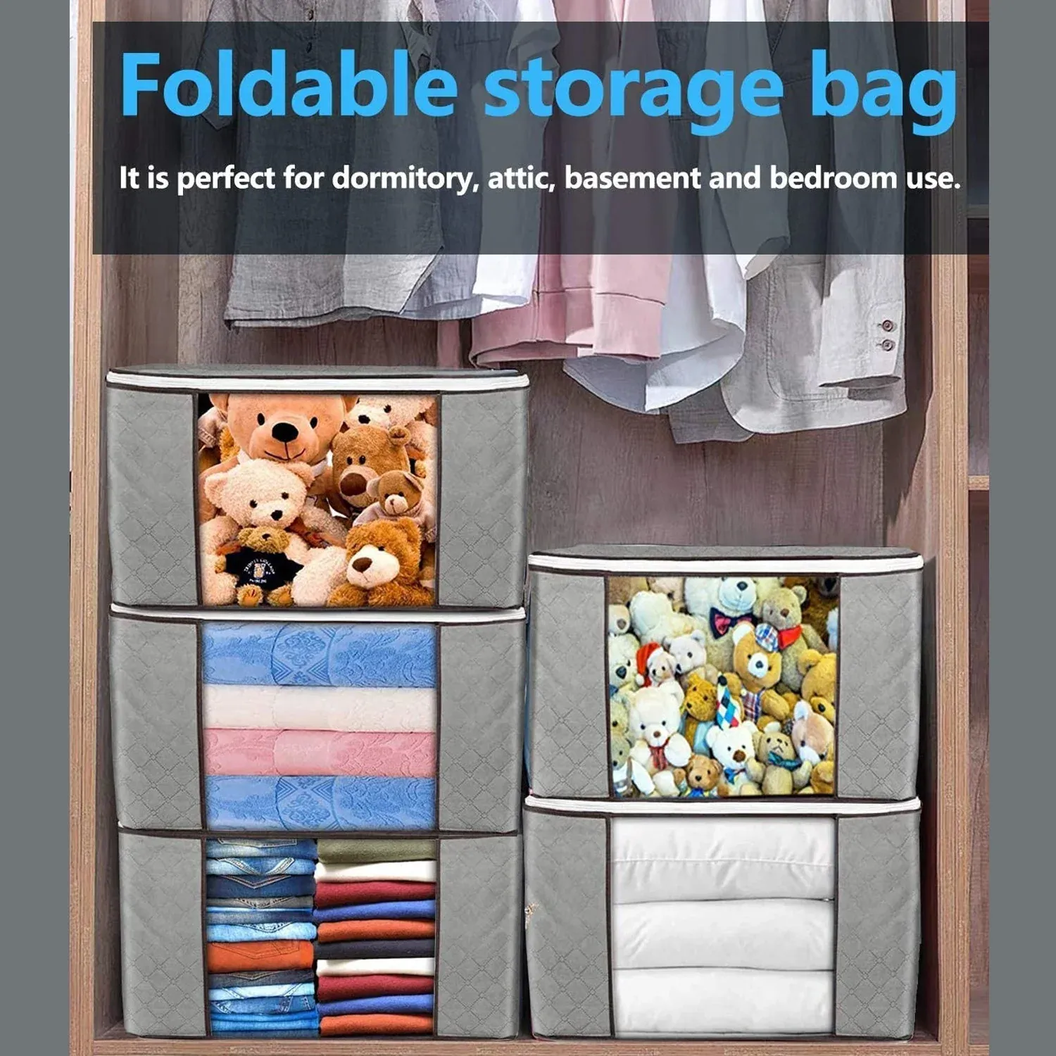 Travel Storage Bag – Multipurpose Clothes Organizer | Packory - Detailed Feature View 5