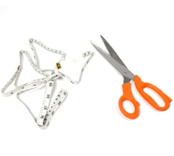 Tailor Scissors with Measuring Tape – Sharp Fabric Shears | Styleva