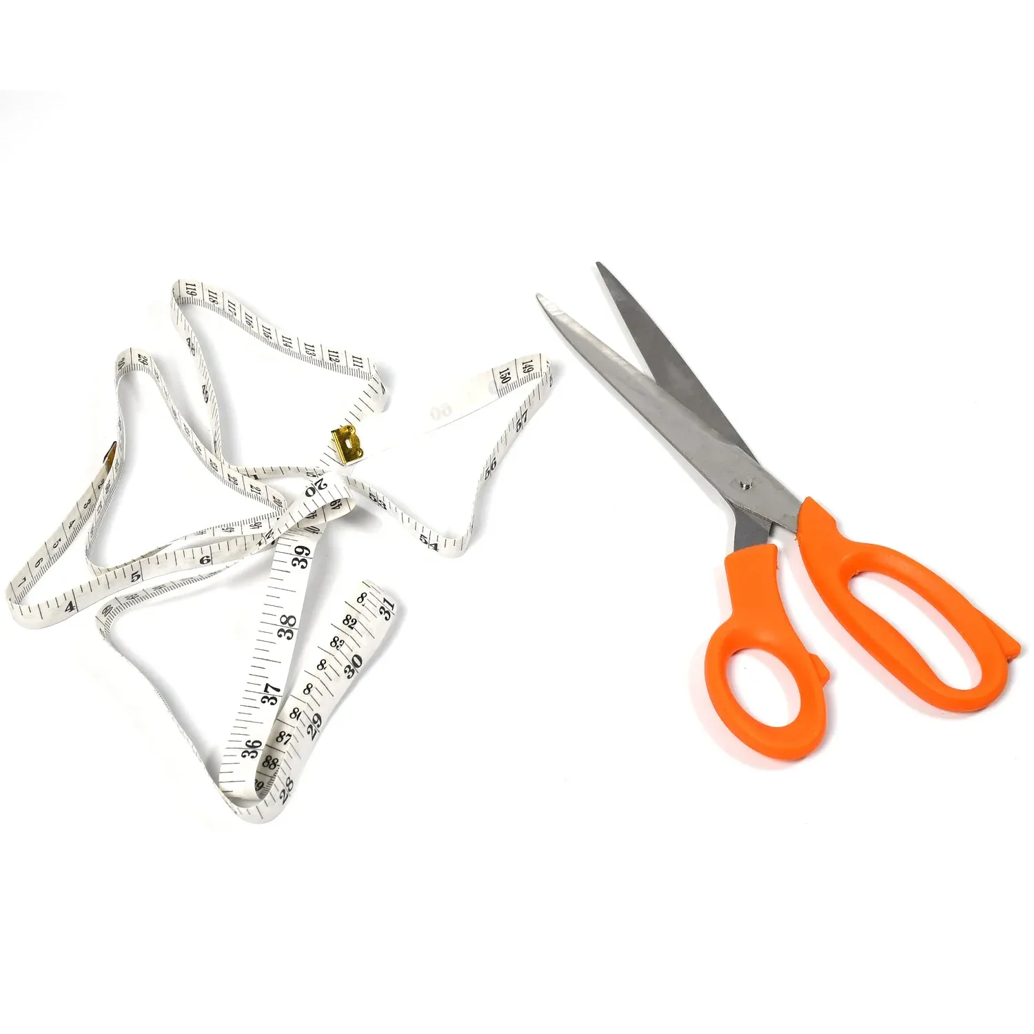 Premium Tailor Scissors with Measuring Tape – Sharp Fabric Shears | Styleva - Buy Online at Alikart