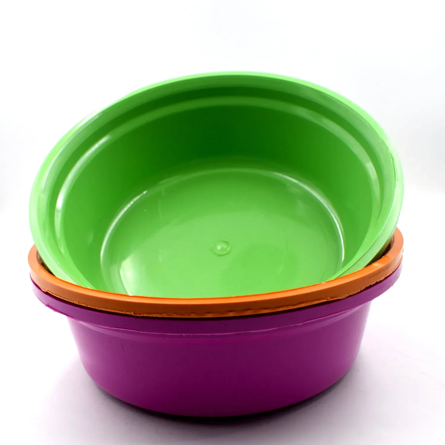 Plastic Storage Bowls Set of 3 – Multipurpose & Durable | Storenzo - Detailed Feature View 3