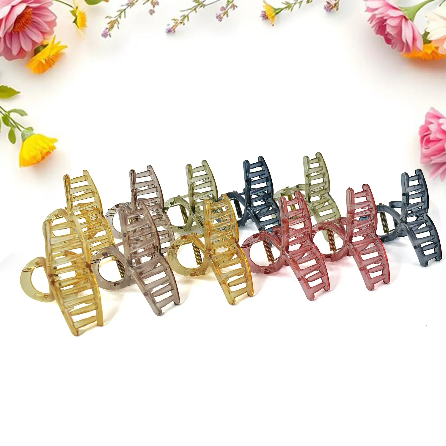 Matte Plastic Hair Clamp – Durable Firm Grip for All Hair Types - Detailed Feature View 3