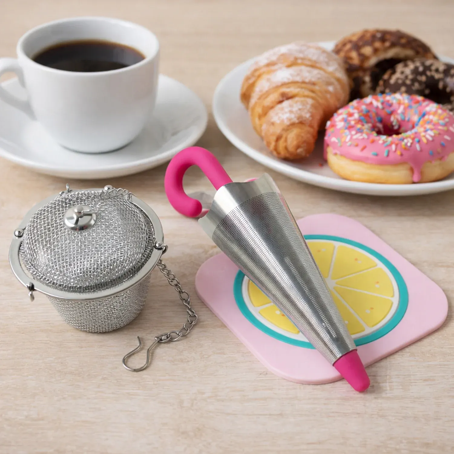 Tea & Coffee Accessories Set – 3 in 1 Combo for Daily Use - Detailed Feature View 6