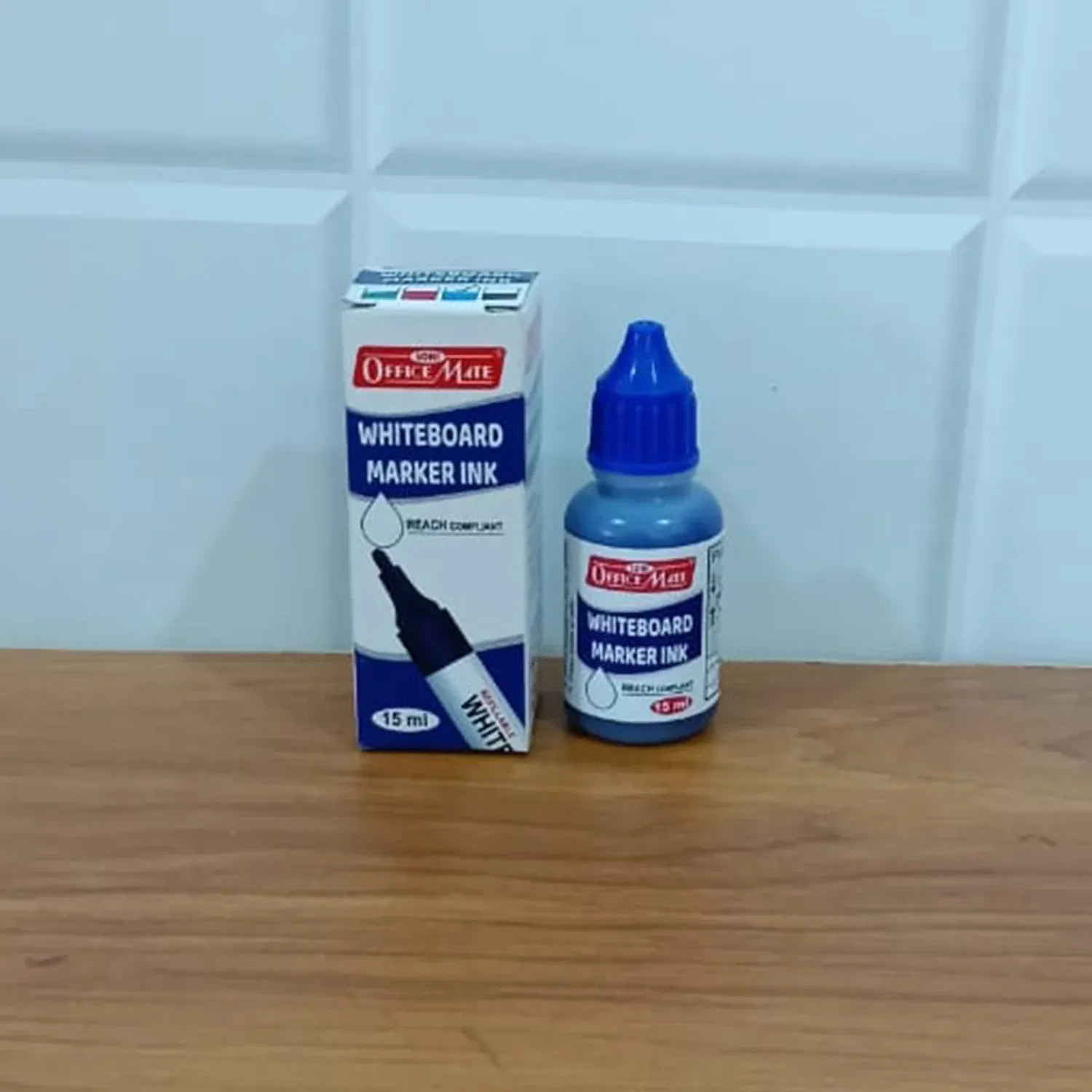 Whiteboard Marker Ink Blue – Smooth 15 ml Refill Bottle - Detailed Feature View 3
