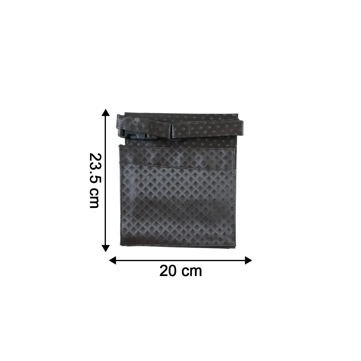 Quilted Crossbody Sling Bag – Stylish Adjustable Strap for Men & Women - Detailed Feature View 5