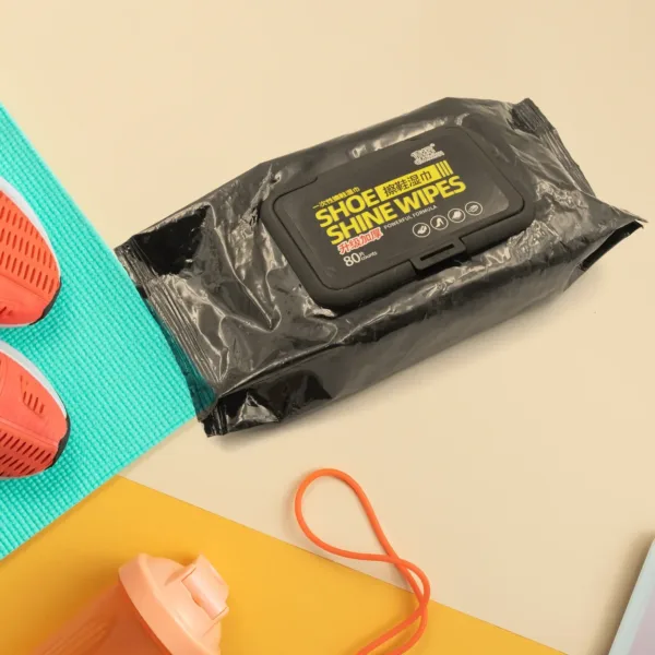 Shoe Cleaning Wet Wipes – 80 Pack Travel Friendly | Velvet Wipe