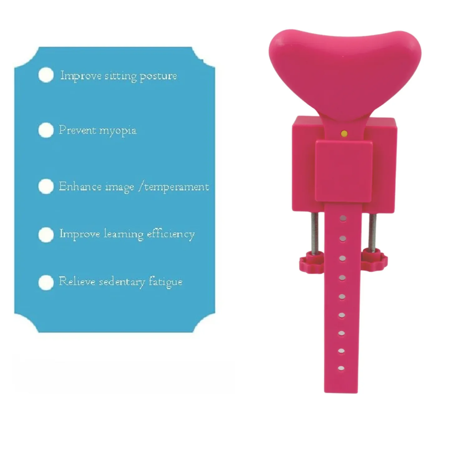 Kids Posture Corrector – Adjustable Support for Reading & Writing | CookAura - Detailed Feature View 5
