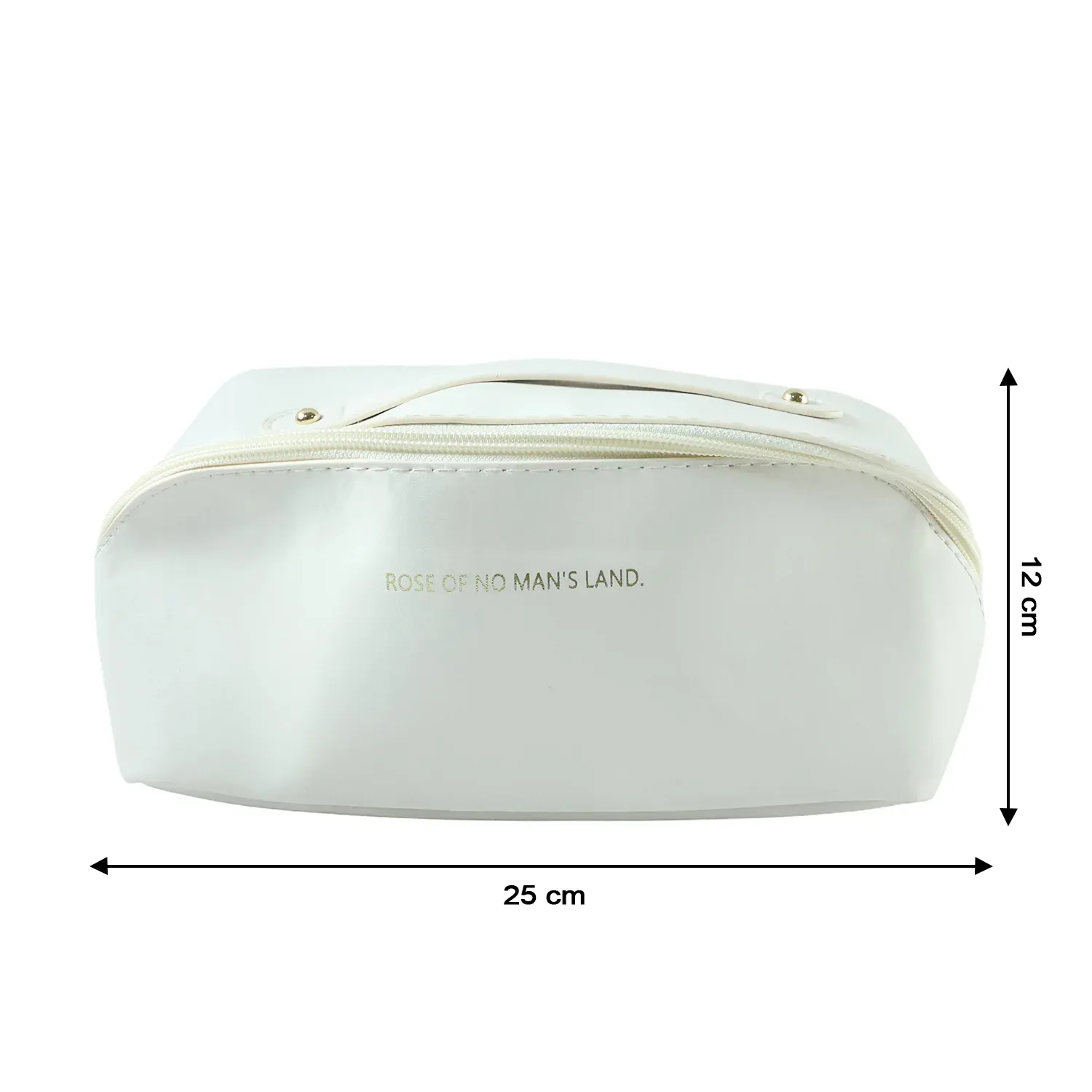 Travel Makeup Organizer – Waterproof Compact Pouch with Handle - Detailed Feature View 5