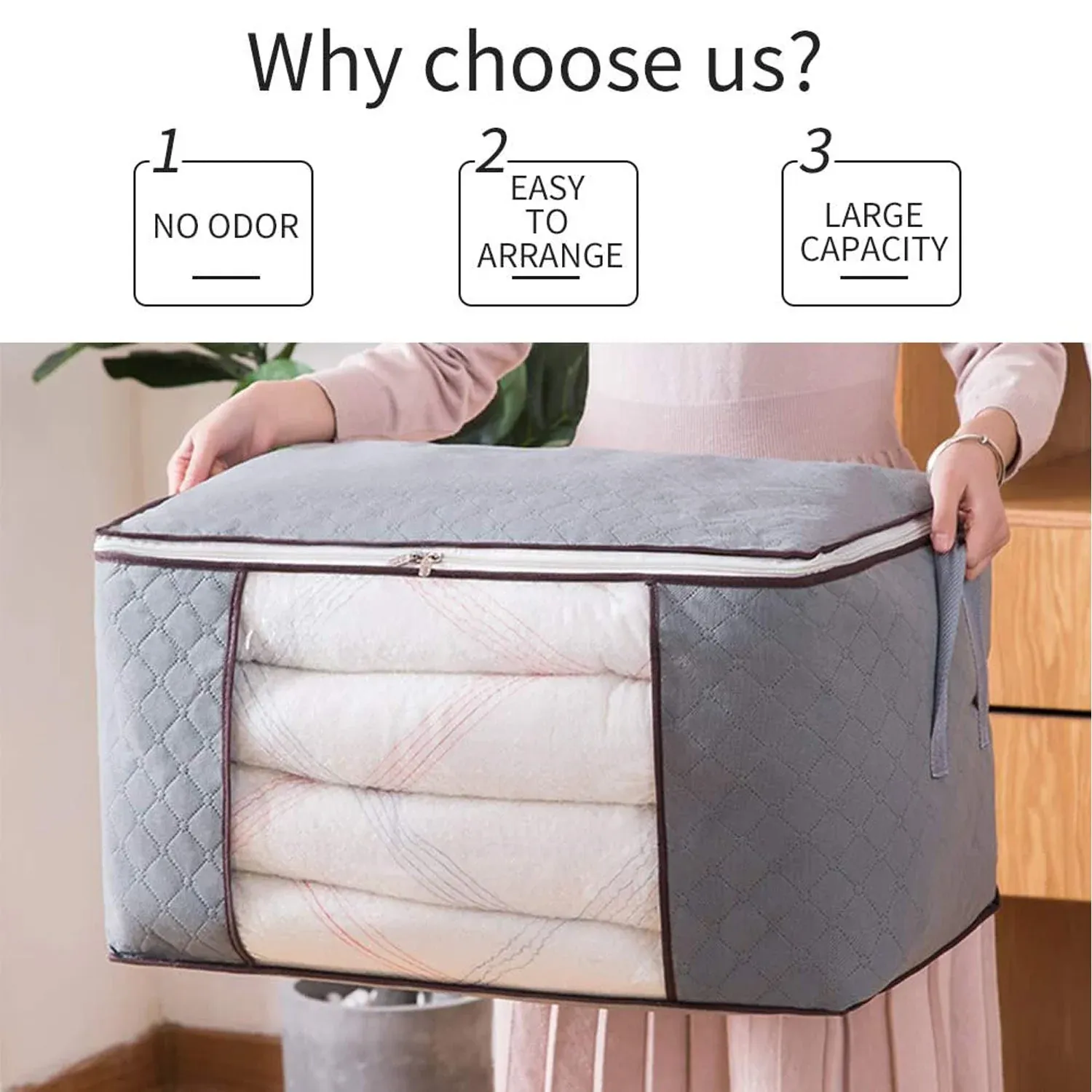 Travel Storage Bag – Multipurpose Clothes Organizer | Packory - Detailed Feature View 7